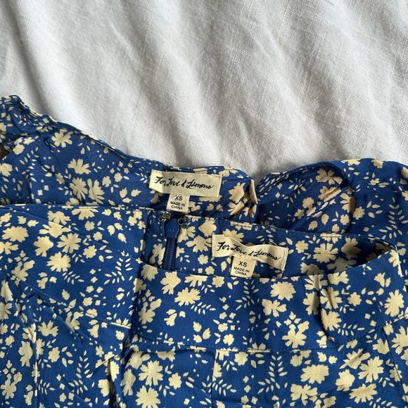 For Love and Lemons Floral Two Piece - Picture 3 of 4
